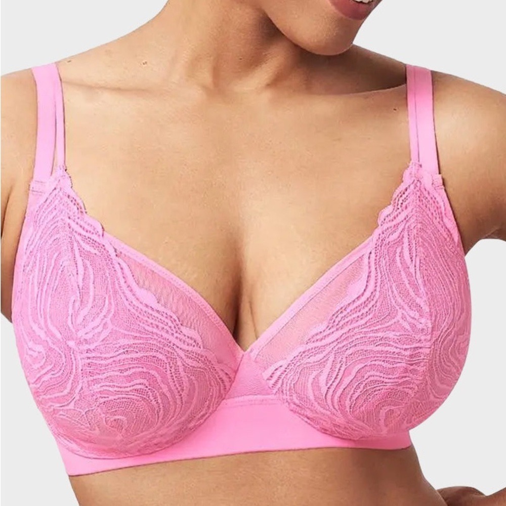 NWT LACE MESH FULL-COVERAGE UNDERWIRE BRA‎ 36C H14